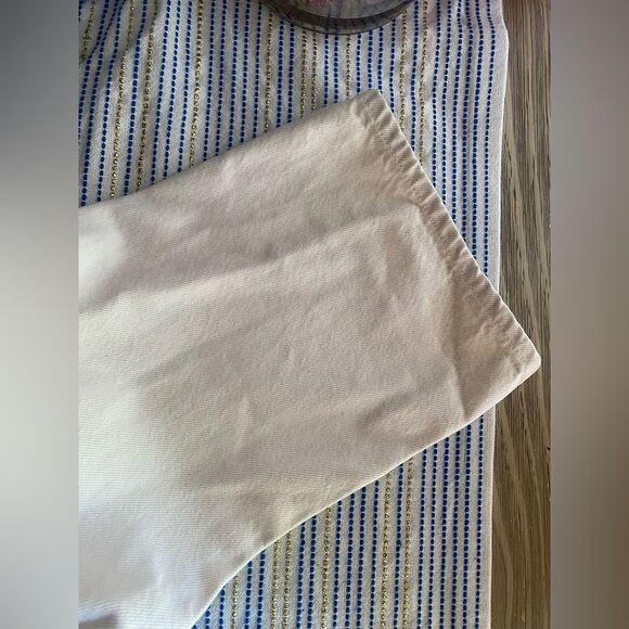 Agolde Tatum Ivory Denim Utility Jumpsuit Long Sleeve Buttons Sz Small (Not Belt - Picture 14 of 16